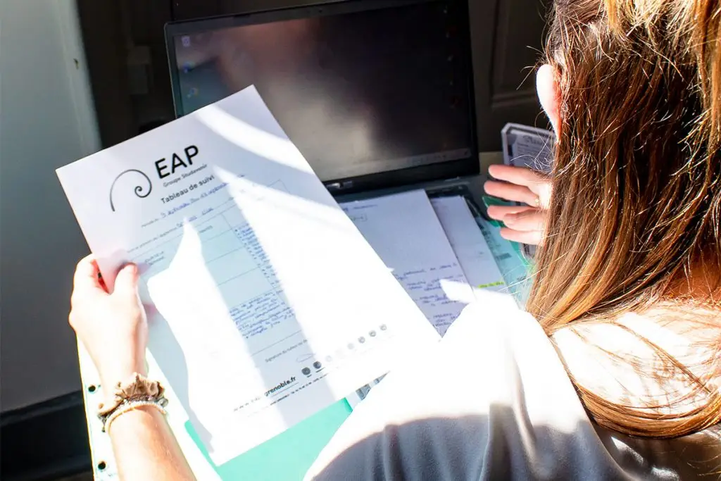 Cours dispensés à l'école EAP de Grenoble.